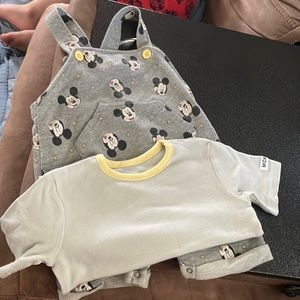Mickey Mouse overalls